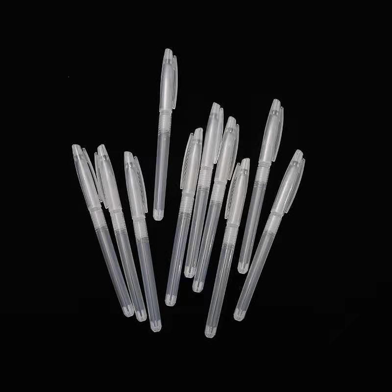 透明中性笔笔杆圆珠笔透明笔杆笔塑料笔杆记号笔空杆批发