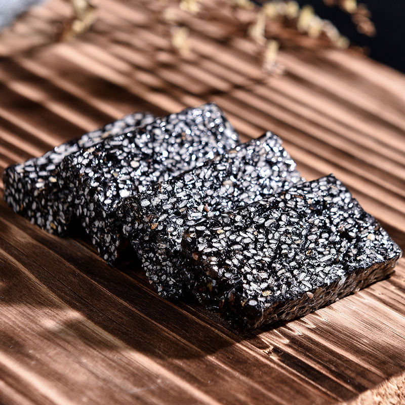 黑芝麻糕咸甜味手工软糖软糕潮汕特产核桃营养糕孕妇月子零食批发