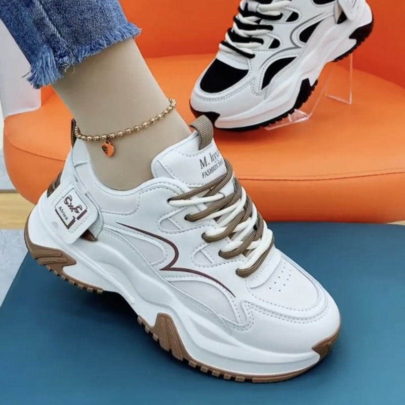老爹鞋女新款爆款冬季加绒软底运动鞋百搭学生校园潮鞋子-阿里巴巴