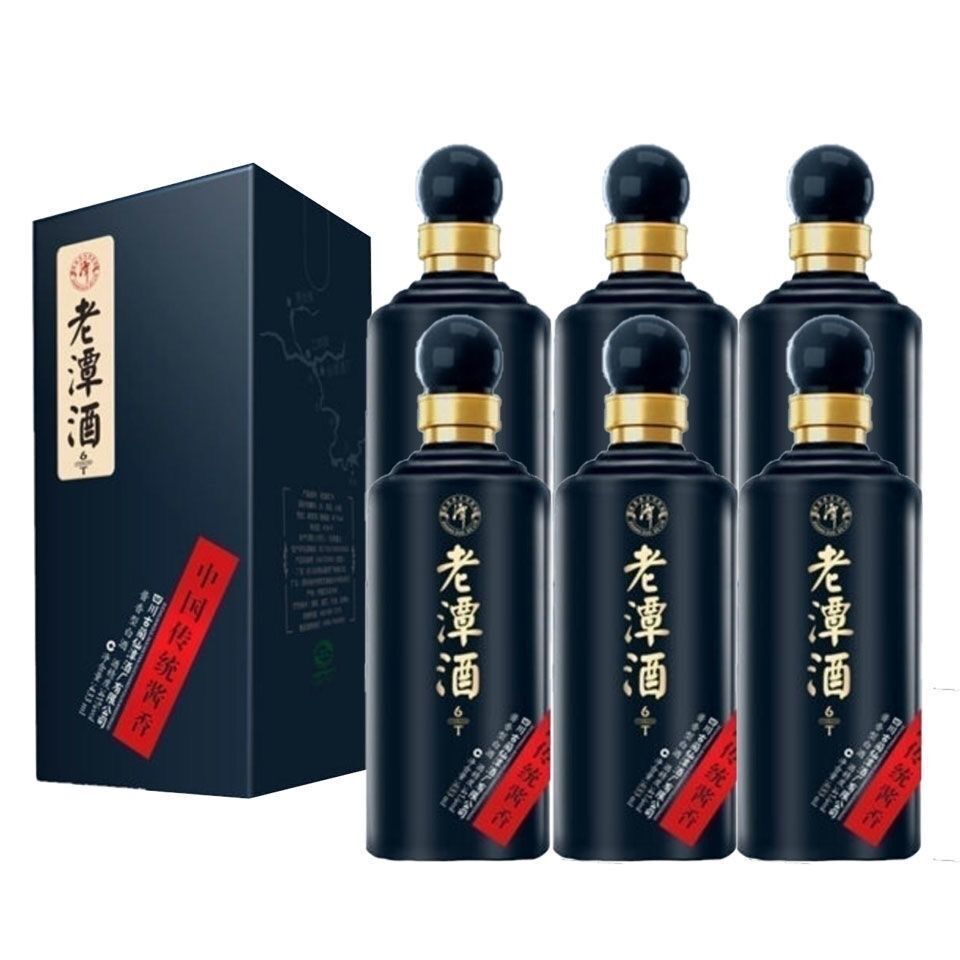 老潭酒t6礼盒装白酒53度酱香型 500毫升6瓶白酒水批发 量大可议价