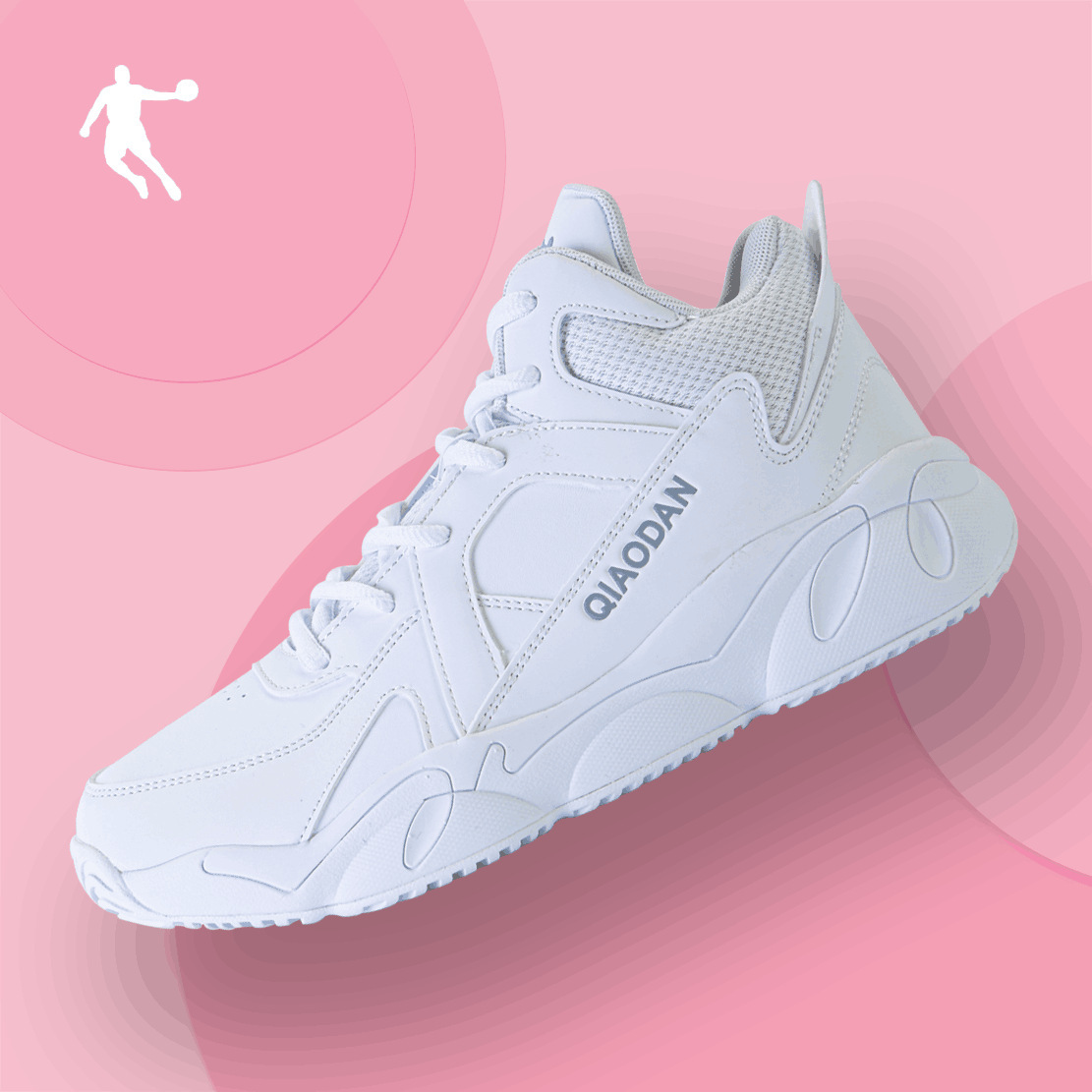 乔丹女鞋篮球鞋女高帮2024春季新款休闲小白鞋球鞋复古透气运动鞋