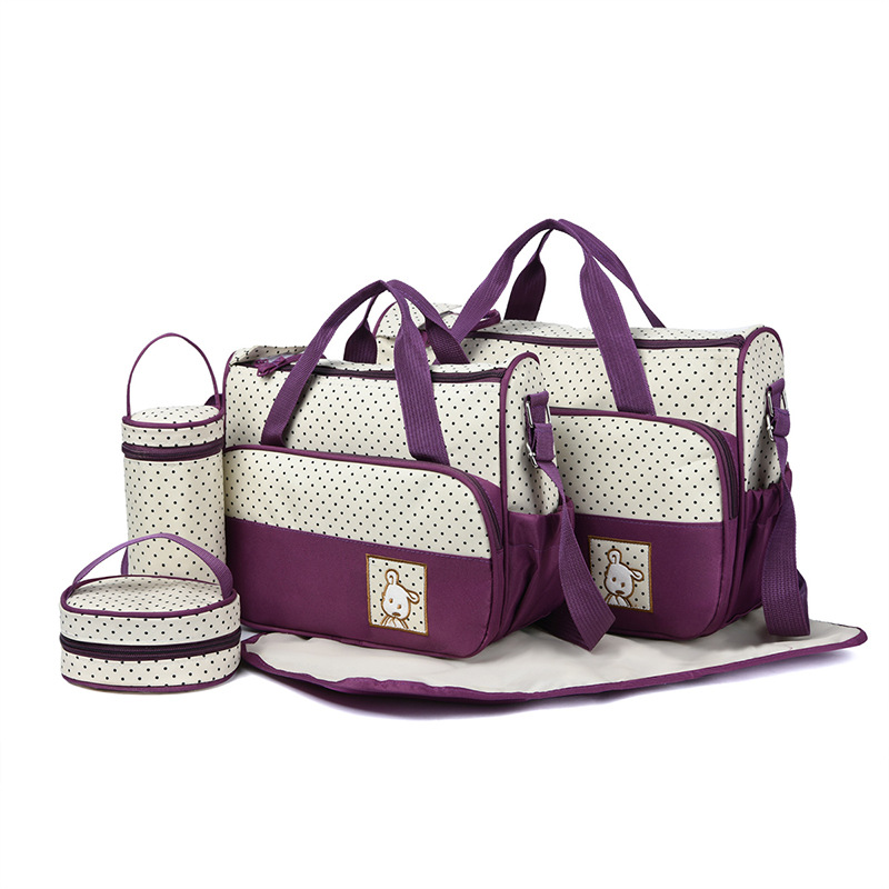 2022 New Handbags for Moms out Shoulder Crossbody Multifunctional Baby Bag Maternity Package Stroller Saddlebag