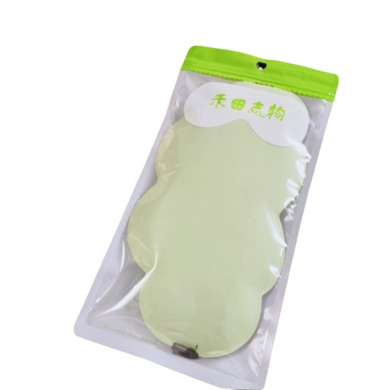 Customized Eye Pad Shading Eye Mask Plastic Packaging Bag Three-Side Seal Transparent Ice Sleeve Socks Zipper Ziplock Bag