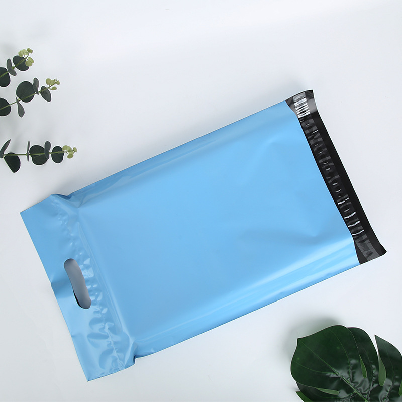 粉色手提快递袋大号服装打包袋彩色包装袋黑色袋子蓝色快递袋批发