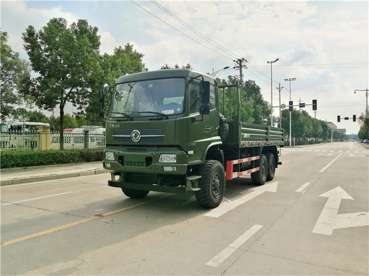 (国六)东风六驱森林消防运兵车-6x6平头越野卡车实时报价