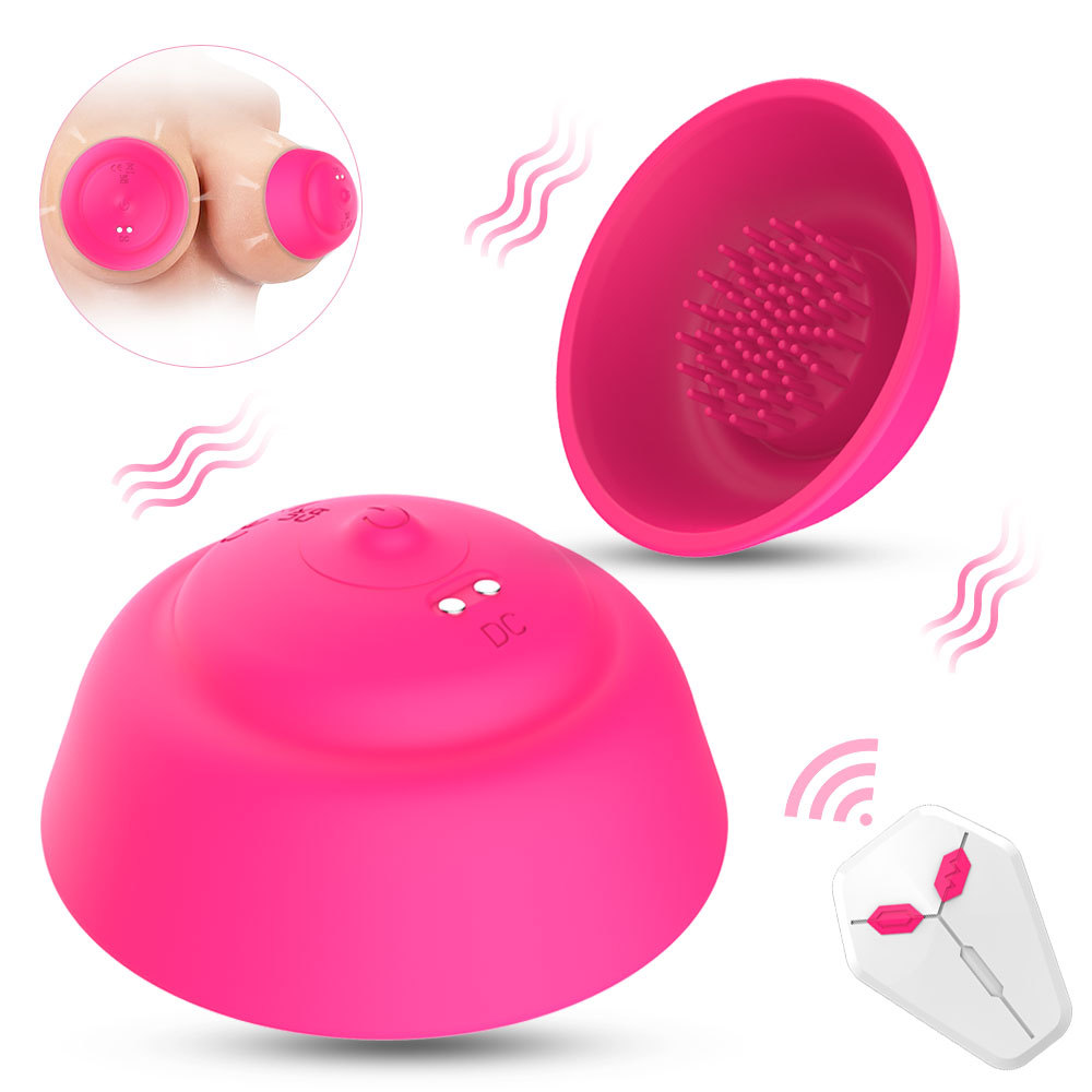 胸部按摩器挑逗乳房震动按摩器10频振动无线遥控刺激成人用品批发