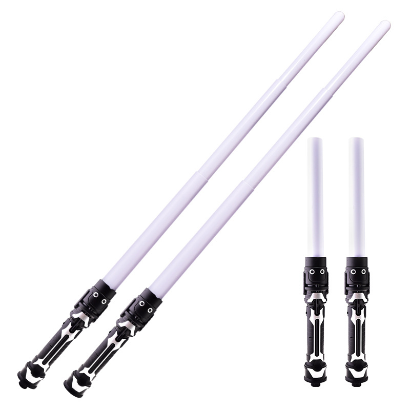 Exciting Light Sword Star Wars Light Sword Children's Luminous Sword Toy Light Stick Telescopic Laser Rods Glow Stick Boy