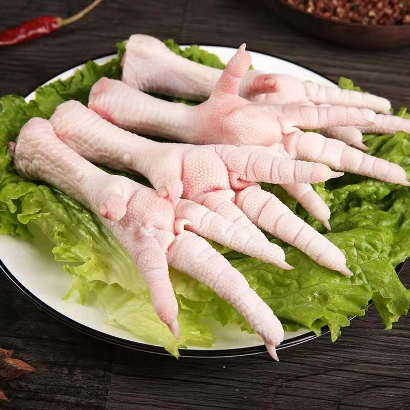 新鲜冷冻大鸡爪长鸡脚柠檬泡椒凤爪卤味食材整箱20斤江浙沪皖包邮