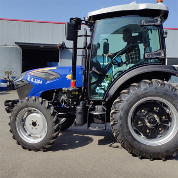 田拖莱森120马力四轮拖拉机 pto双速540/760外挂双油箱四驱拖拉机