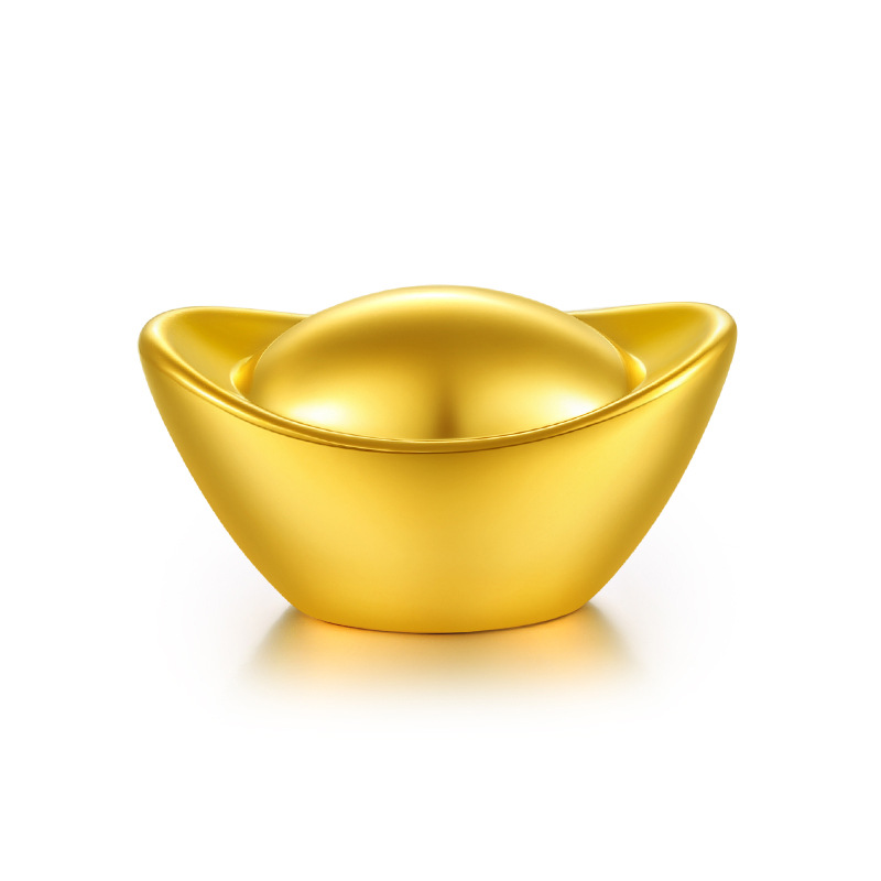 9金元宝黄金au999.9投资金条送礼金元宝纯金水贝黄金批发