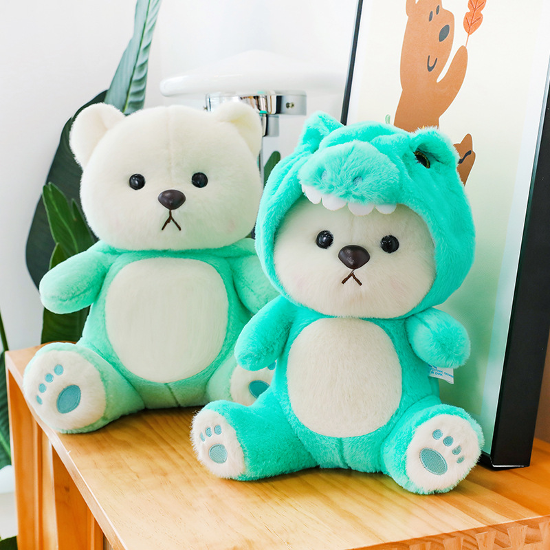 New Cute Shapeshift Lily Bear Plush Toy Doll Doll Pillow Get Gift for Girlfriend Free