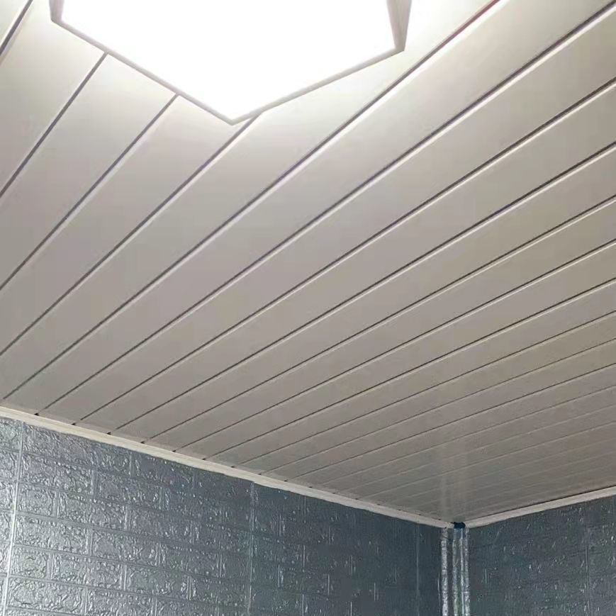 pvc吊顶塑料扣板 自装天花板厨房卫生间客厅餐厅 抗油污吊顶材料