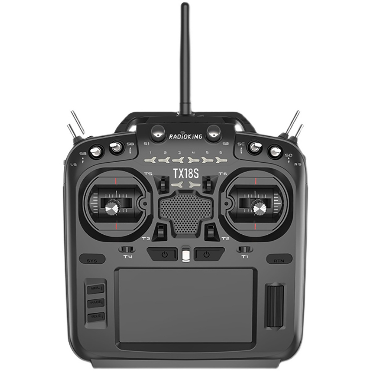 tx18s遥控器霍尔开源多协议四合一 frsky黑羊高频头opentx6穿越机