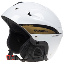 MOON加强滑雪头盔男女成人轻质双单板头盔 户外滑雪运动装备雪盔