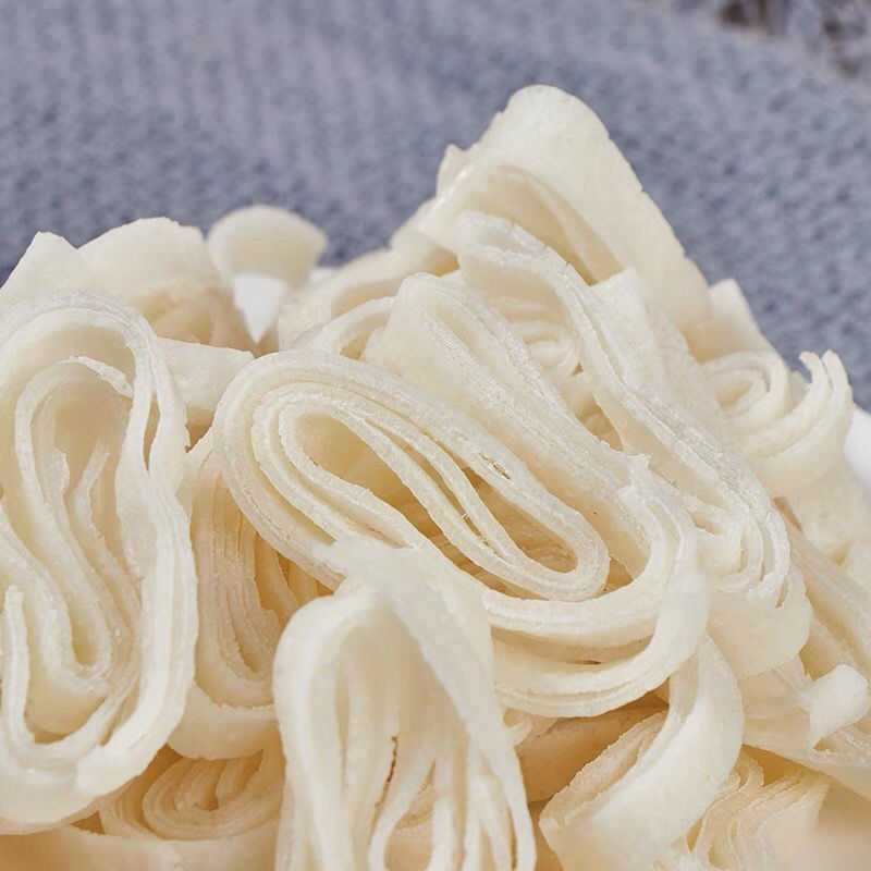 新鲜豆丝湖北孝感特产干豆丝农家手工自制三结豆皮子豆折干货