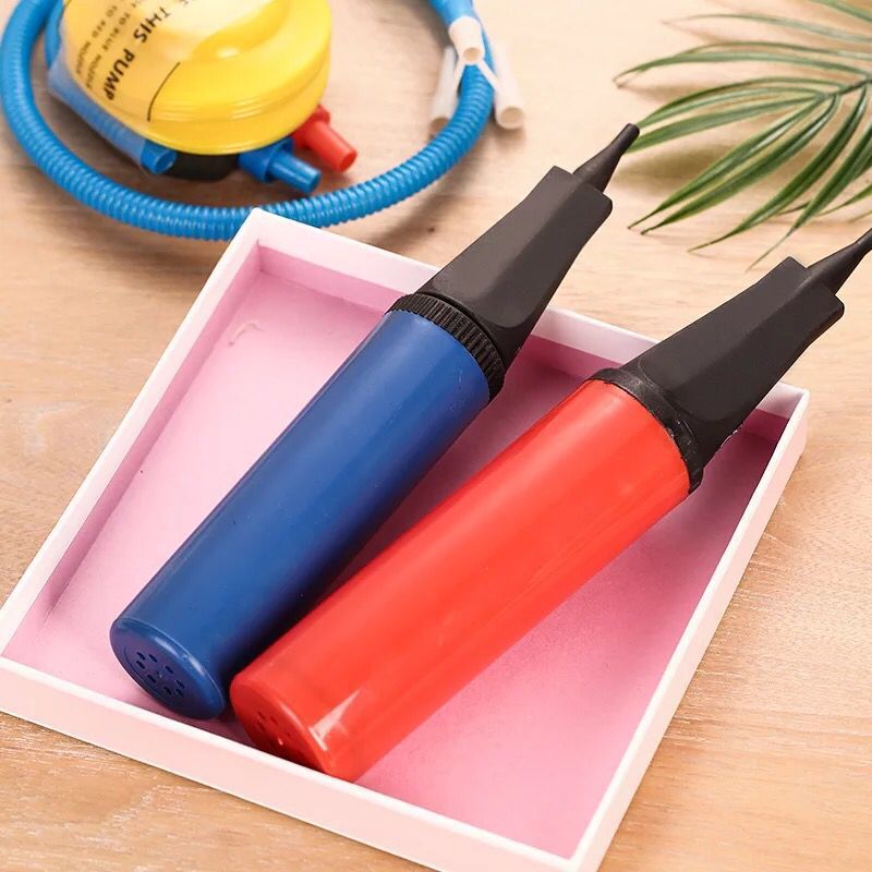 批发打气筒气球手推手动电动氦气脚踩充充气打气泵家用吹汽球机筒