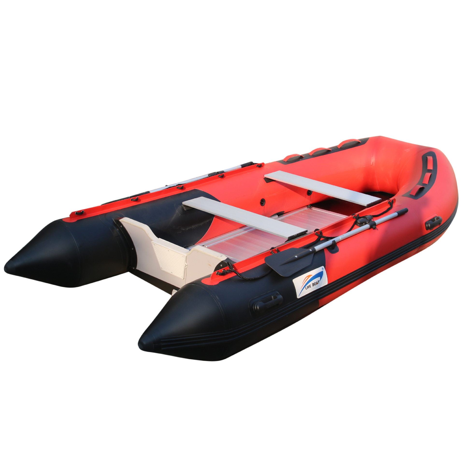 3米路亚海钓救援专用冲锋舟红 黑经典款式-阿里巴巴