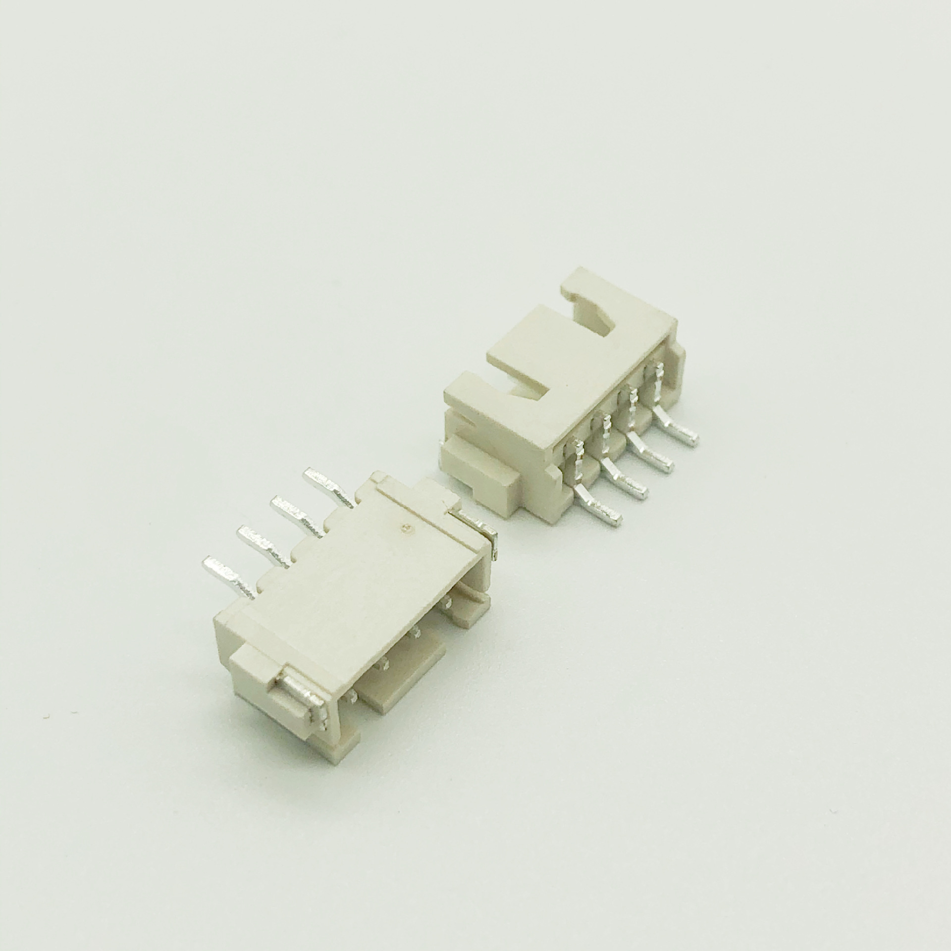 xh2.54mm间距连接器卧贴针座 立式贴片端子 贴片插座编带真空包装