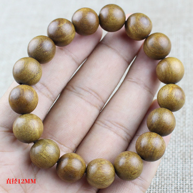 2单圈男女佛珠手链高密香味好见光变绿