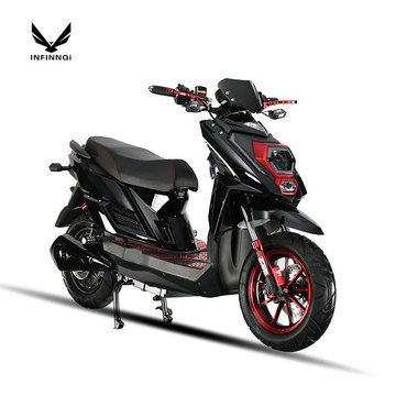 聚龙电动车出口新款踏板电瓶车72v电摩成人女外卖高速电动摩托车