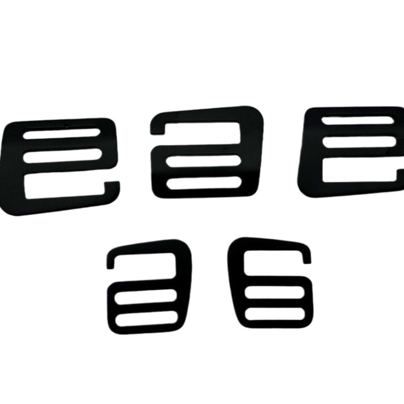 华联五金箱包配件铝合金9字扣双肩包织带调节扣G扣金属日字钩扣