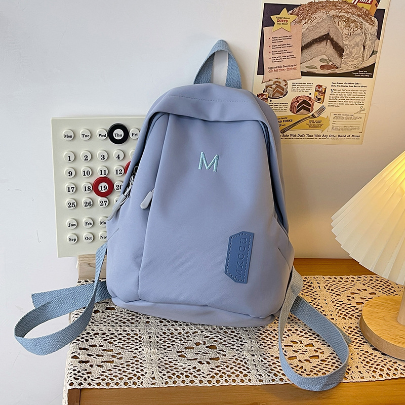 简约女大学生小巧可爱逛街上课小背包奶乎乎儿童春游迷你双肩包 图片