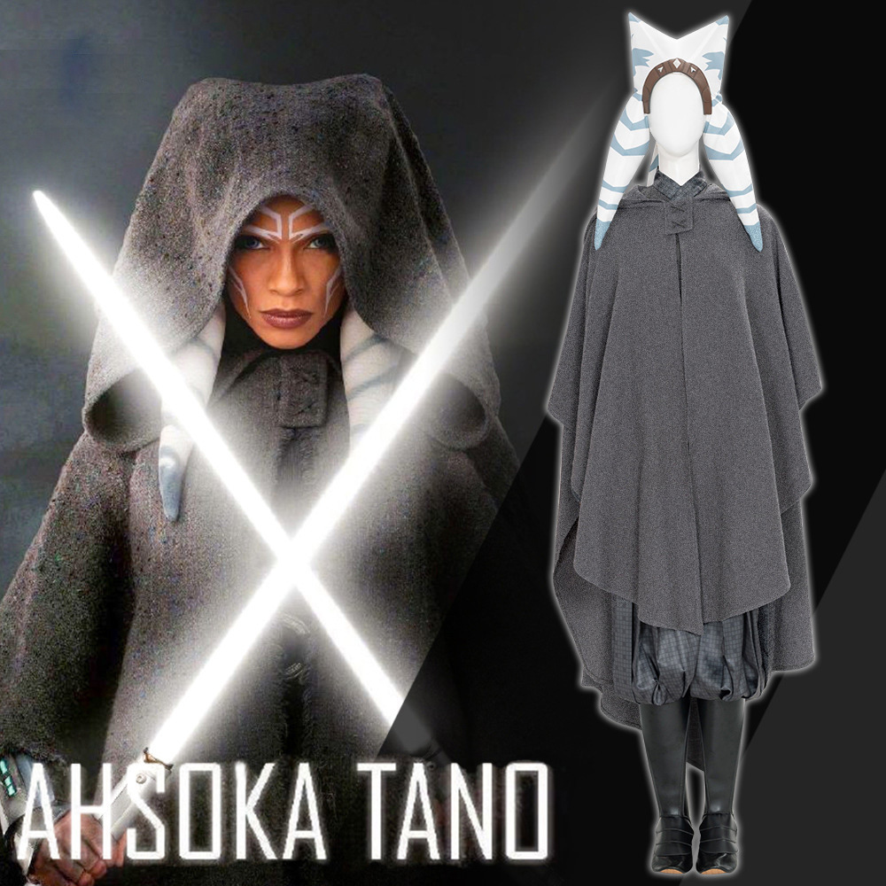 曼达洛人阿索卡cos服阿索卡塔诺克隆人战争cosplay女角色服装全套