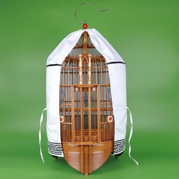 鸟笼高档竹笼鸟笼子广笼广式鸟笼光滑无毛刺无缝线不会卡断鸟腿