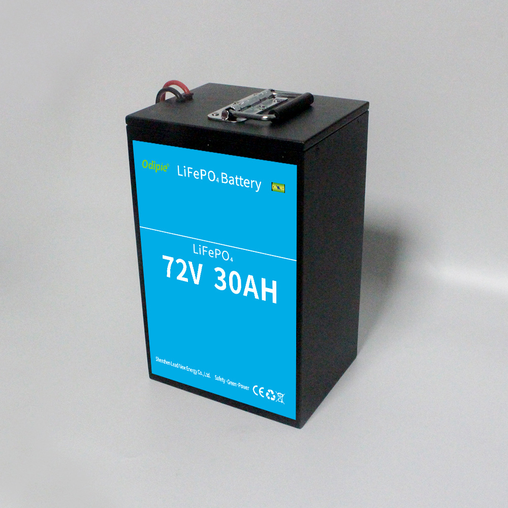 厂家72v30ah爱玛单车磷酸铁锂电池雅迪电摩电池天能铅酸换锂电池