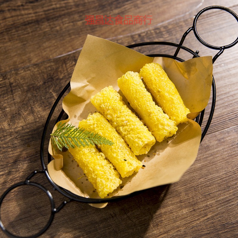 越南全意春卷皮200g*100包黄网皮餐饮油炸小吃黄色薄饼原装味