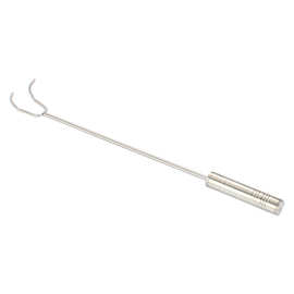 手抓钩长柄捞肉勾卤肉钩子厨房不锈钢尖头单双钩加粗环卫垃圾分类