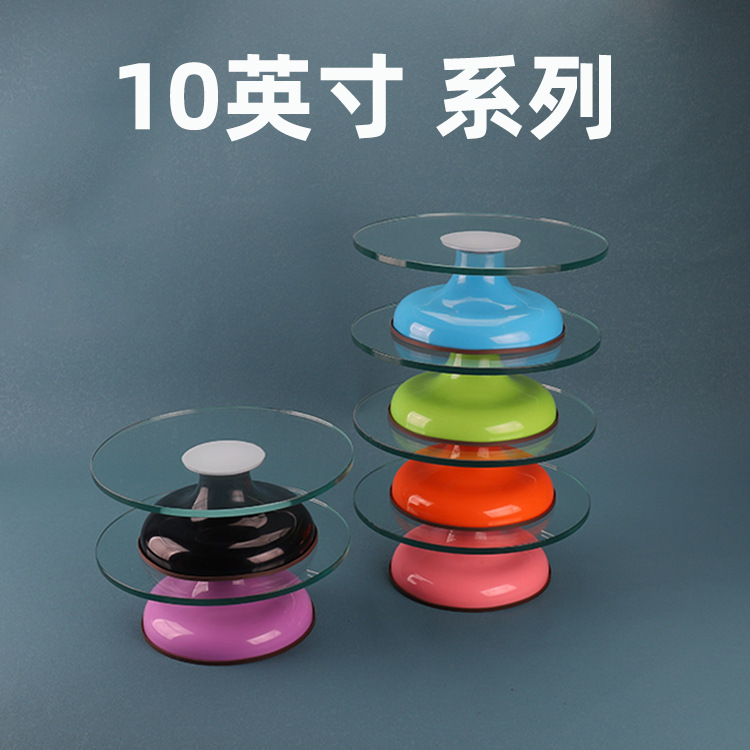 Tempered Glass Cake Turntable