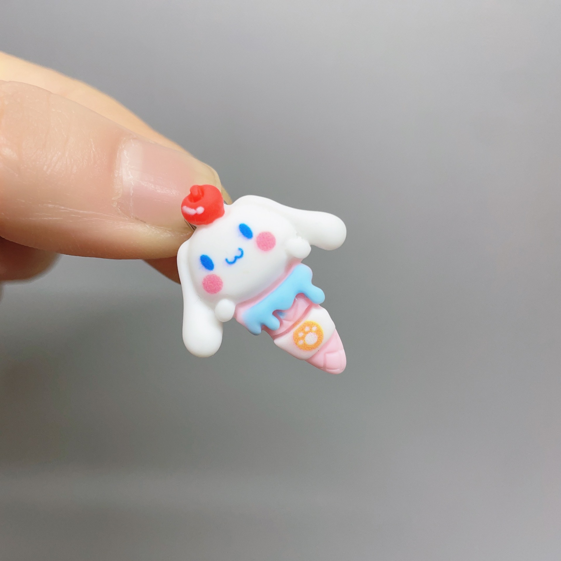 Sanrio Ice Cream Barrettes Female Cartoon Cone Duckbill Clip Candy Toy Hair Accessories Girl Heart Creative Bang Clip Hairpin