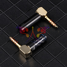 松英科技 索尼4.4mm5级平衡弯插 索.尼NW-WM1Z/A 金砖黑砖4.4弯头