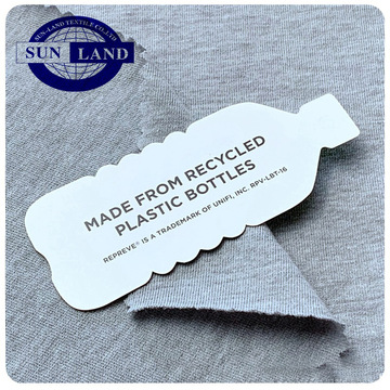 unifi美国品牌面料 32s cvc涤棉汗布 rpet面料grs面料