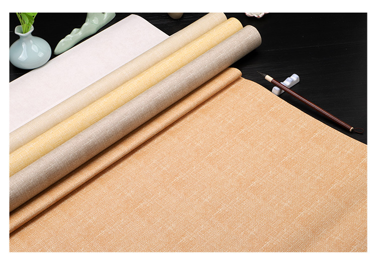 安徽泾县复古麻纹宣纸国画创作书法练习纸书画纸批发