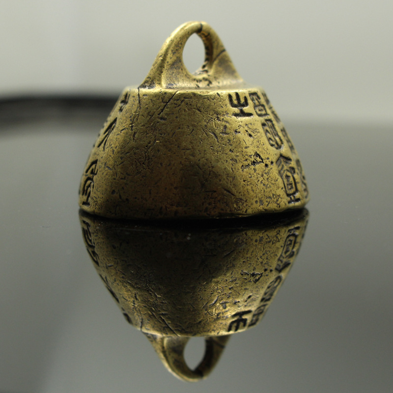 秤砣黄铜实心重量砣手把健身小铜器老物件秤砣镇纸摆件文玩地摊货