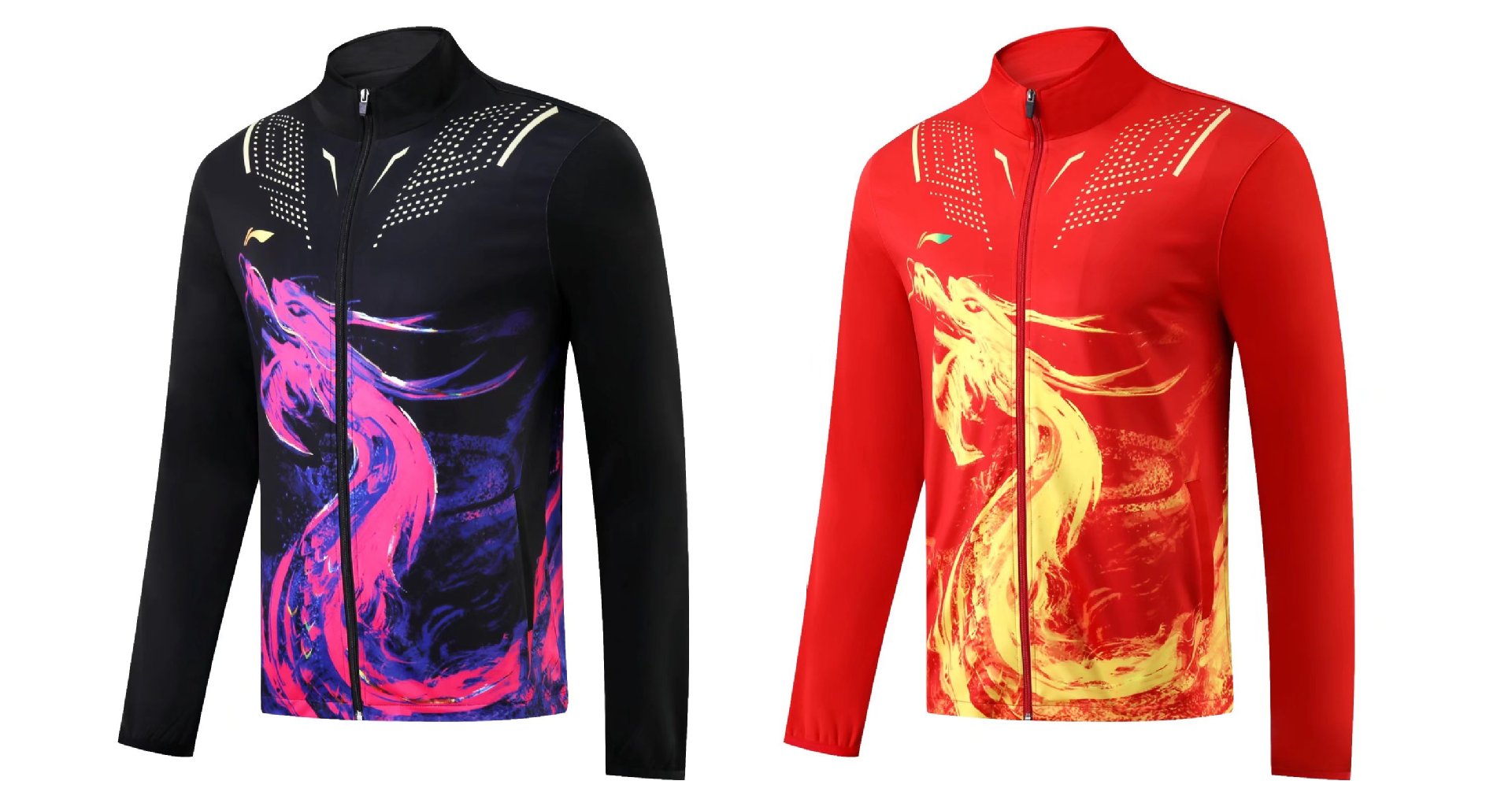 2022秋冬新款乒乓球服龙服外套长袖长裤男女套装训练比赛球服