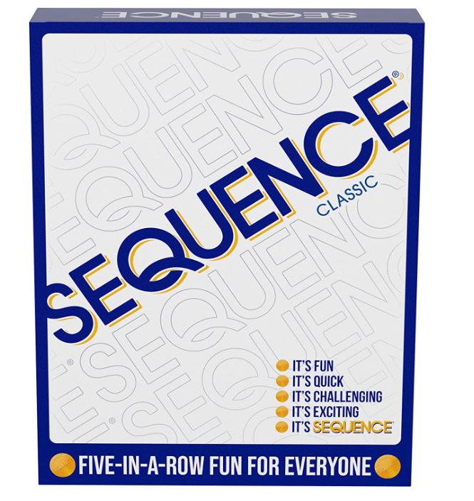 Sequence Game Full English Sequence Camouflage Fancy Five-in-a-Row Board Game Party Game Card