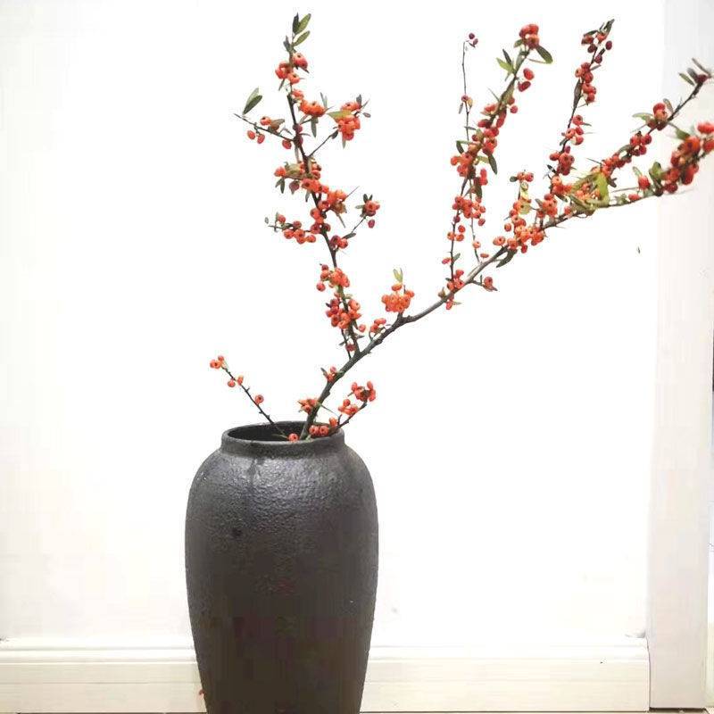 火棘果鲜切花水养室内家庭办公室插花年宵花云南昆明鲜花基地直发