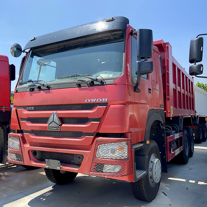 厂家出口豪沃6*4自卸车 矿用双桥工程货车 375马力隧道用运输车