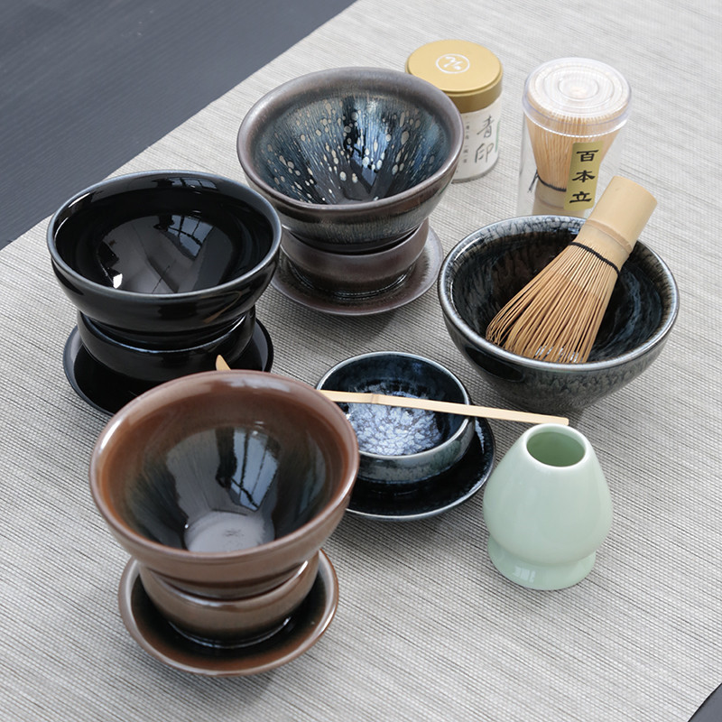 宋代点茶器打抹茶套装工具刷子日式百本立建盏竹制茶道零配件茶具