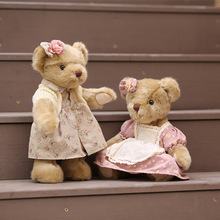 跨境新款关节熊毛绒玩具可爱泰迪熊公仔小白兔变身熊猫儿童玩偶