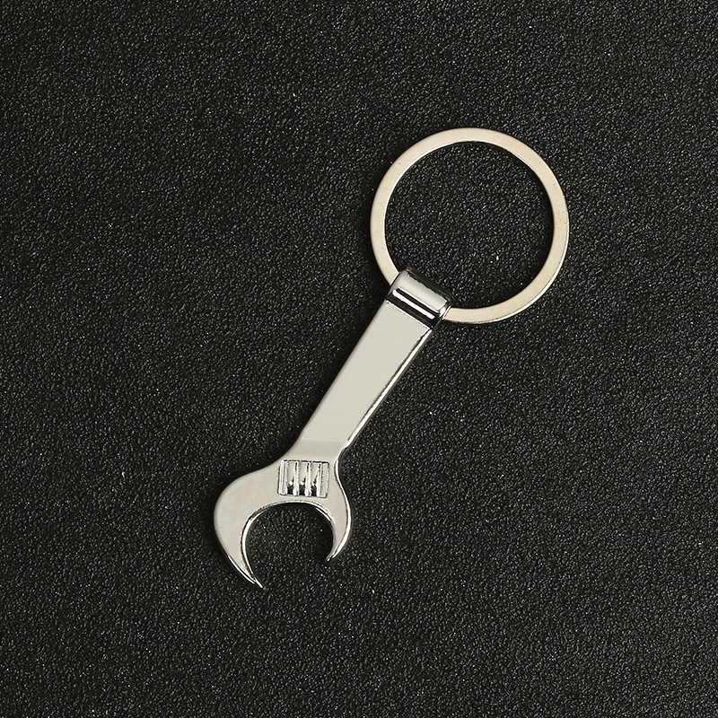 Cross-Border Creative Mini Imitation Tool Key Chain Adjustable Wrench Keychain Metal Pendant Activity Small Gift Wholesale