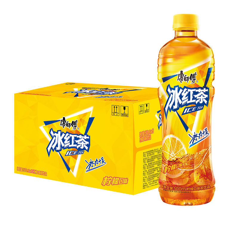 康师傅冰红茶500ml*15装整箱特价柠檬味茶饮料夏季饮品江浙沪皖-阿里