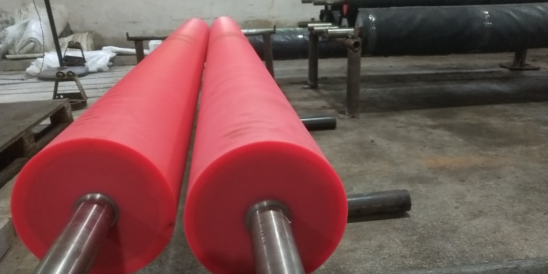 林冶橡胶辊 定制印刷机胶棍包胶滚筒橡胶辊硅胶轮包胶辊 胶辊