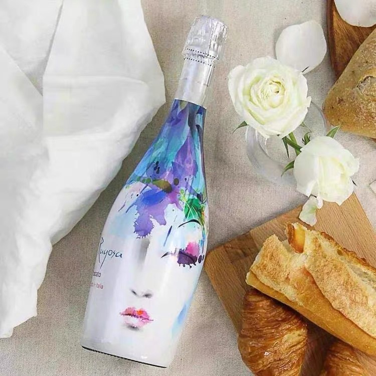 意大利蓝色妖姬莫斯卡托起泡酒 晚安微甜气泡葡萄酒 750ml*6 整箱