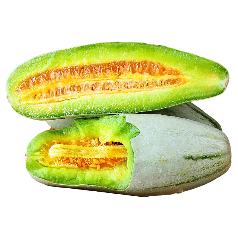 羊角蜜甜瓜水果新鲜应当季整箱山东小蜜瓜脆瓜香瓜脆甜蜜瓜整箱