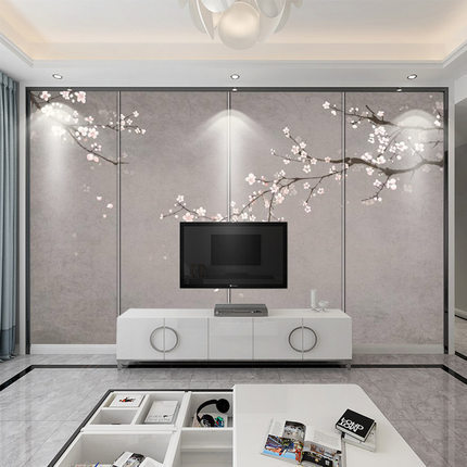电视背景墙简约现代壁纸装饰5d立体客厅大气时尚墙纸影视墙布硬包