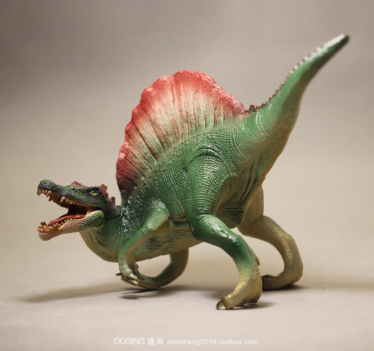 正版散货 大号 仿真动物 棘龙 食肉恐龙 实心pvc 模型摆件玩具